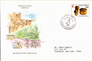 Monaco, Worldwide First Day Cover, Red Cross