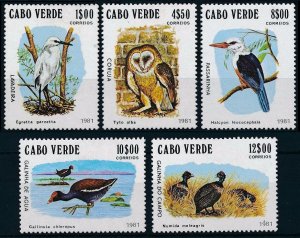 1981 Cape Verde 445-449 Birds 12,00 €