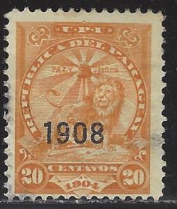 Paraguay Scott # 177, used