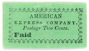 (I.B) US Local Post : American Express Company 2c