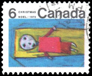 Canada 524 - Used - 6c Christmas / Christ Child (1970)