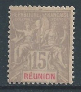 Reunion #42 Mint No Gum 15c Navigation & Commerce - Gray