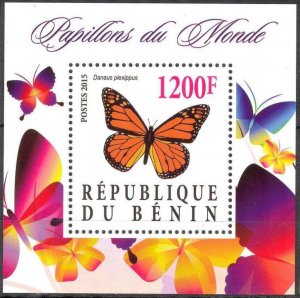 Benin 2015 Butterflies S/S MNH Cinderella !