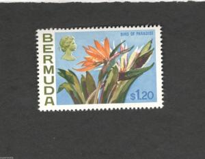 Bermuda SCOTT #270 BIRD OF PARADISE $1.20 MNH stamp