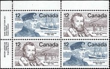 CANADA   # 739a MNH UPPER LEFT PLATE BLOCK  (1-2)