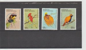 Papua New Guinea MNH 301-4 Birds Of Paradise 1970