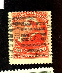 CANADA #46 USED AV-FINE 1  Cat  $125