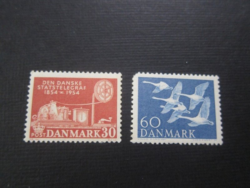 Denmark 1956 Sc 361-2 set MNH