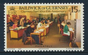 Guernsey  SG 210  SC# 198 Post Office  Mint Never Hinged see scan 