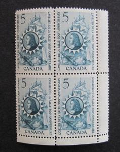 Canada 446 Corner Block LR VF MNH