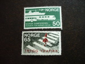 Stamps - Norway - Scott# 531-532 - Mint Never Hinged Set of 2 Stamps