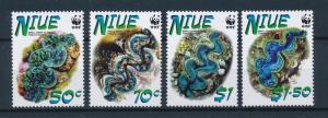 [53886] Niue 2002 Marine life WWF Clam MNH