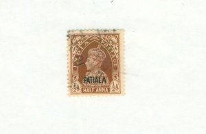 INDIA PATIALA STATE 99 USED CV $3.25 BIN $2.00