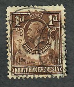 Northern Rhodesia #2 used single