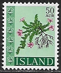 Iceland # 393 - Saxifraga - MNH.....{G6}
