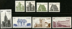 IRELAND Sc#537-556 1982-83 Buildings Complete Set OG Mint NH