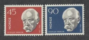 NORWAY SC# 397-8 VF MNH 1961