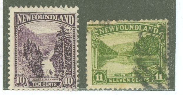 Newfoundland #139-140 Used Single