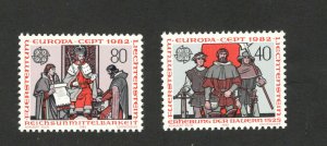 EUROPA CEPT-MNH** - SET- LIECHTENSTEIN - 1982.