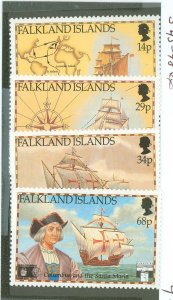 Falkland Islands #545-548 Mint (NH) Single (Complete Set)