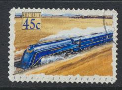 Australia SG 1412  Used  -Trains self adhesive 