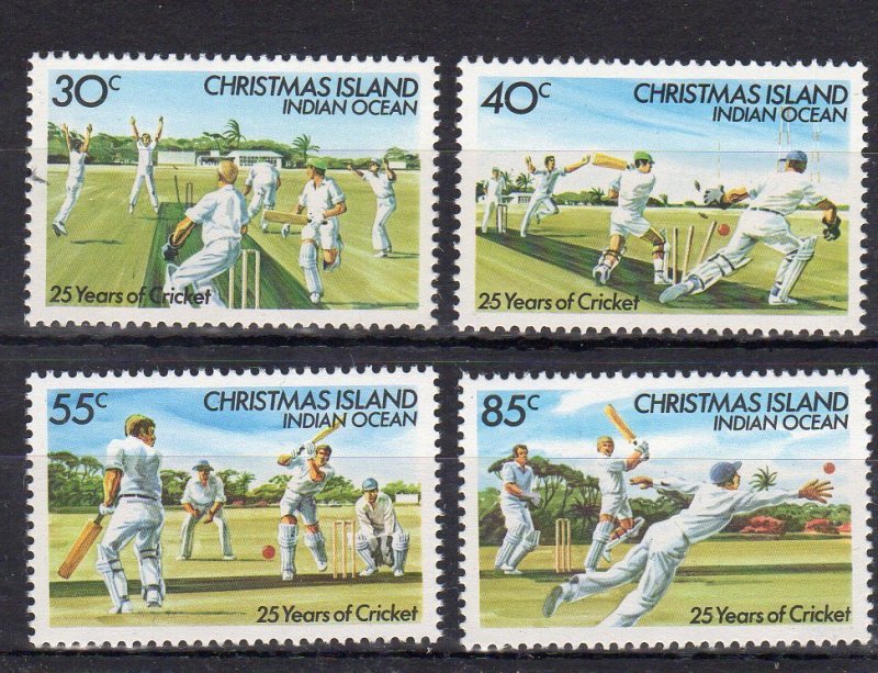 Christmas Islands 157-160 NH  CV$2.45