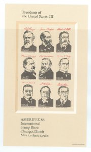 United States #2218 Mint (NH) Souvenir Sheet