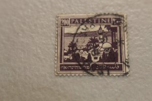 PALESTINE 81 USED  CREASE