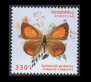 ARMENIA 2020 BUTTERFLIES PAPILLONS SCHMETTERLING FARFAL