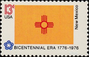 # 1679 MINT NEVER HINGED ( MNH ) STATE FLAG NEW MEXICO