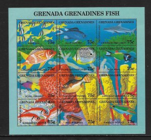 FISH - GRENADA GRENADINES #1691  MNH