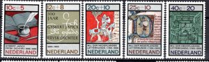 Netherlands Scott # B409 - B413, mint nh