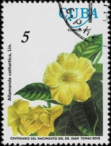 1977 Cuba Scott Catalog Number 2142 Used