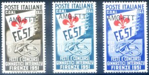 Zone A. Giochi Ginnici di Firenze 1951.