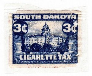 (I.B) US Revenue : Cigarette Tax 3c (South Dakota)