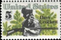 US Stamp #1330 MNH - Davy Crockett Single