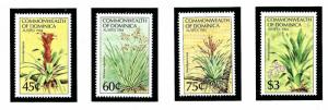 Dominica 847-50 MNH 1984 Flowers