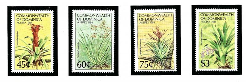 Dominica 847-50 MNH 1984 Flowers