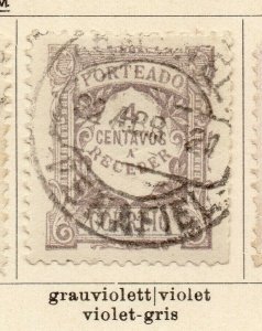 Portugal 1915 Early Issue Fine Used 4c. NW-178044