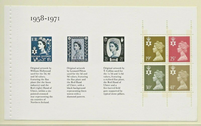 DX16 -1994 NORTHERN IRELAND PRESTIGE BOOKLET PANE NI70b