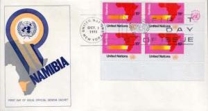 United Nations, First Day Cover, Namibia