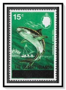 Gilbert Islands #261 G&E Issues Overprinted MNH
