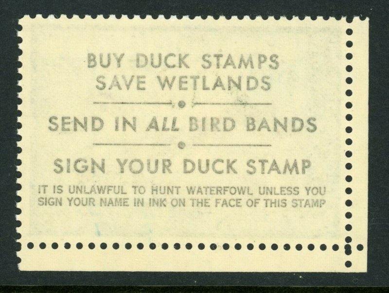 US Stamp #RW46 Green-winged Teal $7.50 - MOGNH - CV $12.50 