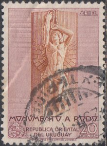 URUGUAY  #563  Used