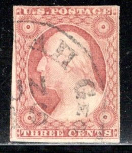 United States Scott # 10A, used