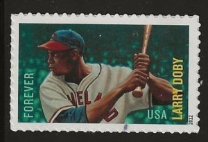 Catalog # 4694 Single Stamp Larry Doby Major League Baseball All Stars Indians