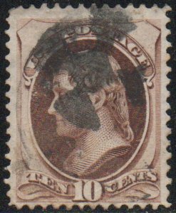 USA 150 VF, fancy cork cancel, rich color! Retail $35