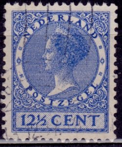 Netherlands, 1926-39, Wilhelmina III, 12 1/2c, sc#180, used