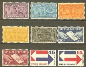 9-US SPECIAL DELIVERY-MINT-FINE-V/F