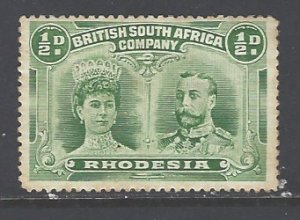 Rhodesia Sc # 101 mint hinged (RS)